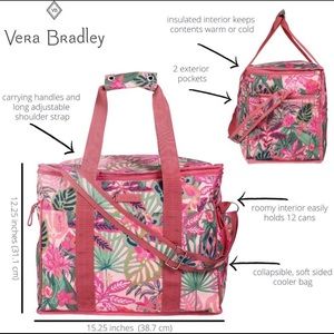 Vera Bradley Soft Body Cooler Bag in Rainforest Canopy